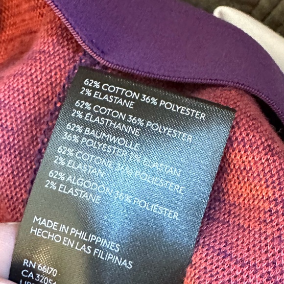 MAEVE The Margot Kick-Flare Cropped Pants in Purple Plaid Motif size M - Picture 6 of 7